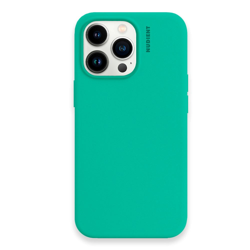 Nudient iPhone 13 Pro Base Silicone Case - Mint Green