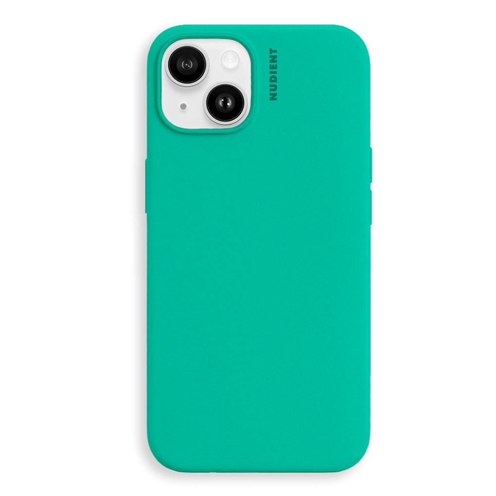 Nudient iPhone 14 Base Silicone Case - Mint Green