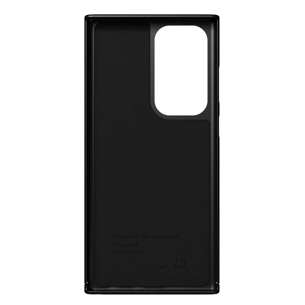 Nudient Thin Case Samsung Galaxy S23 Ultra Back Case - Ink Black