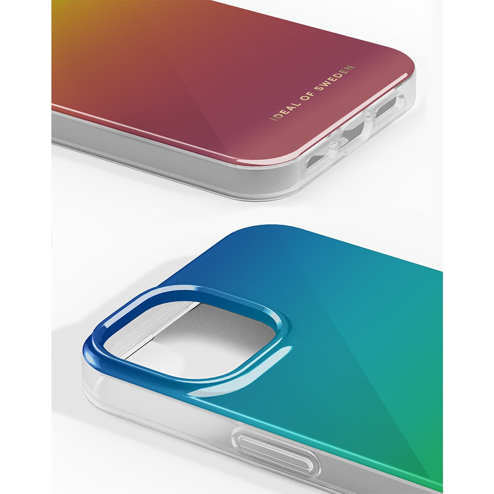 iPhone 15 iDeal Of Sweden Mirror Case - Rainbow