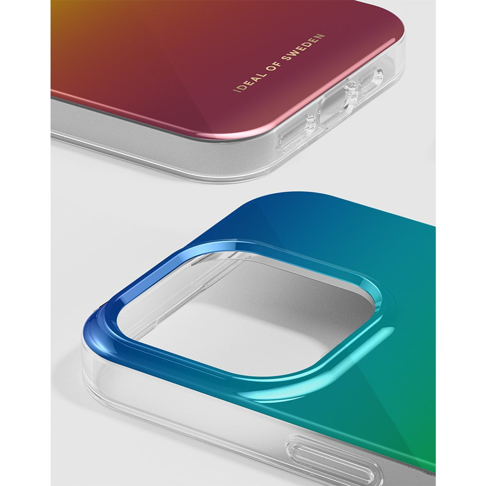 iPhone 15 Pro iDeal Of Sweden Mirror Case - Rainbow