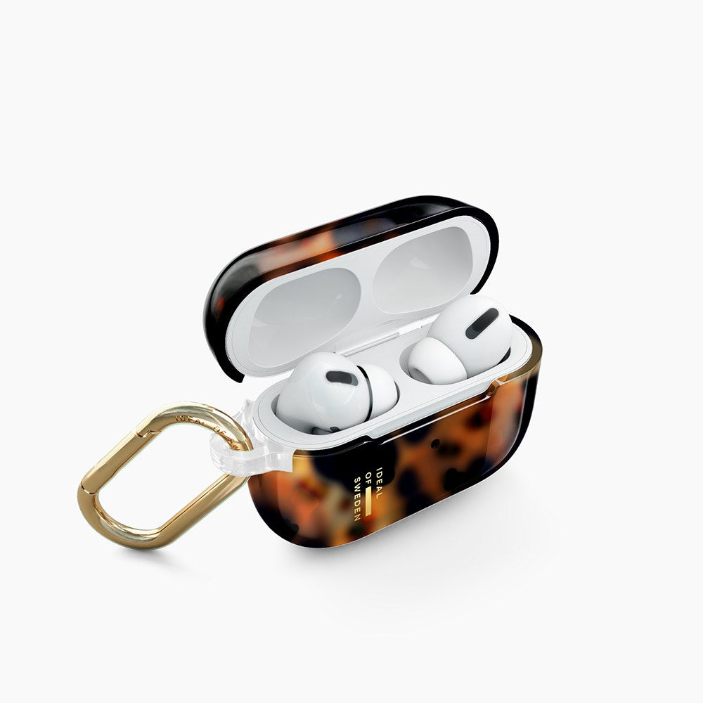 iDeal of Sweden AirPods Pro (1st & 2nd Gen.) Clear Case with Carabiner Hook - Tortoise