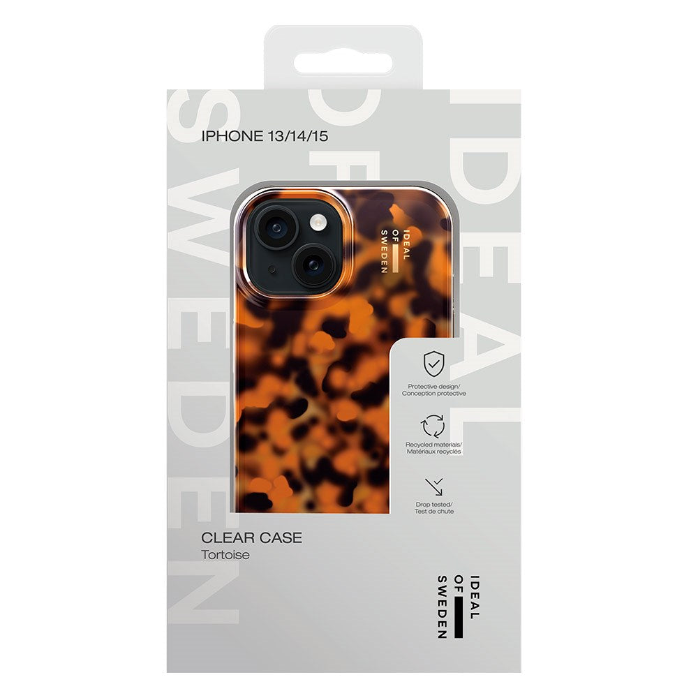 iDeal Of Sweden iPhone 15 Clear Case - Tortoise