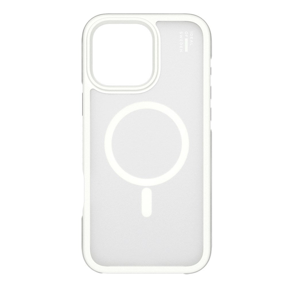 iDeal Of Sweden iPhone 16 Pro Max Ideal Bumper Case - MagSafe Compatible - Cloudy White