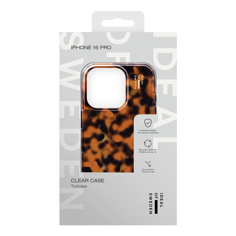 iDeal Of Sweden iPhone 16 Pro Clear Case - Tortoise