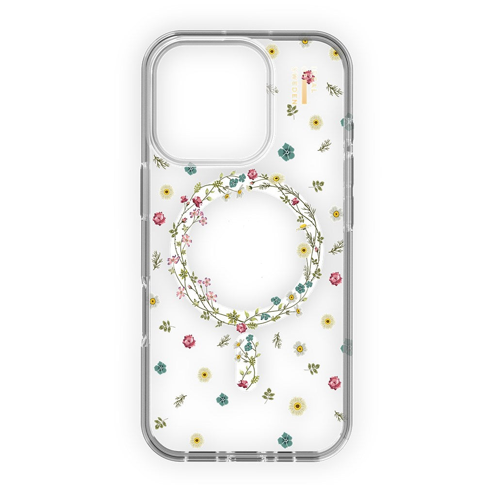 iDeal Of Sweden Clear Case for iPhone 16 Pro - MagSafe Compatible - Petite Floral