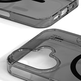 iDeal Of Sweden Clear Case for iPhone 16 Plus - MagSafe Compatible - Tinted Black