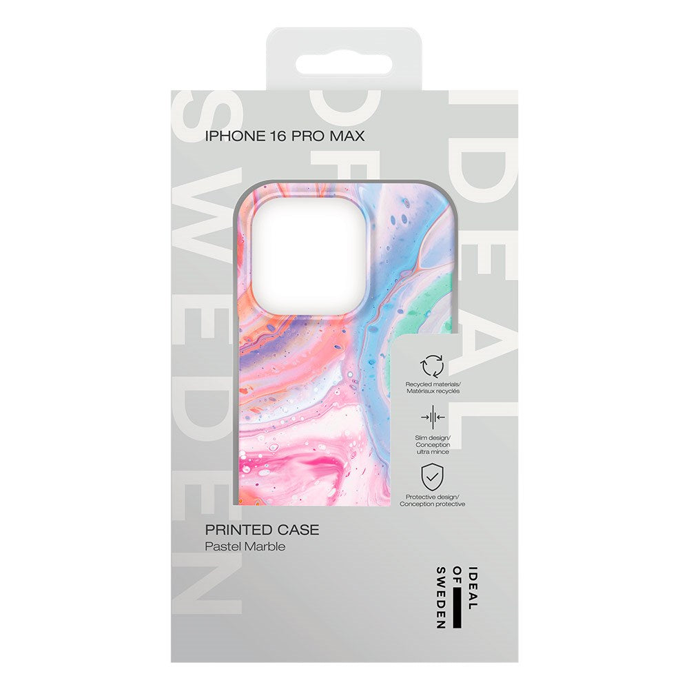 iPhone 16 Pro Max iDeal Of Sweden Fashion Case - Pastel Marble