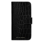 iDeal Of Sweden iPhone 16 Magnet Wallet+ Case - Croco