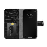 iDeal Of Sweden iPhone 16 Pro Magnet Wallet+ Case - Croco