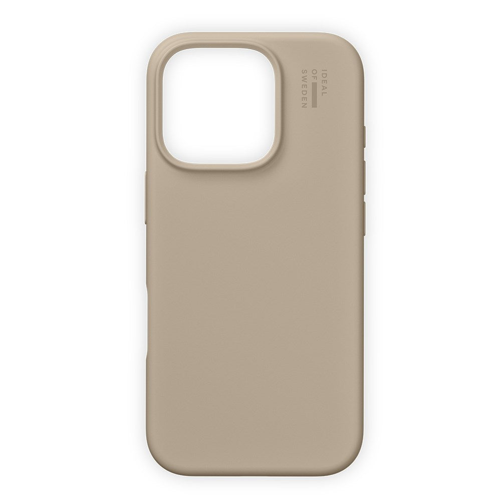 iDeal Of Sweden iPhone 16 Pro Silicone Case - MagSafe Compatible - Beige