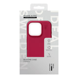 iDeal Of Sweden iPhone 16 Pro Silicone Case - MagSafe Compatible - Cranberry