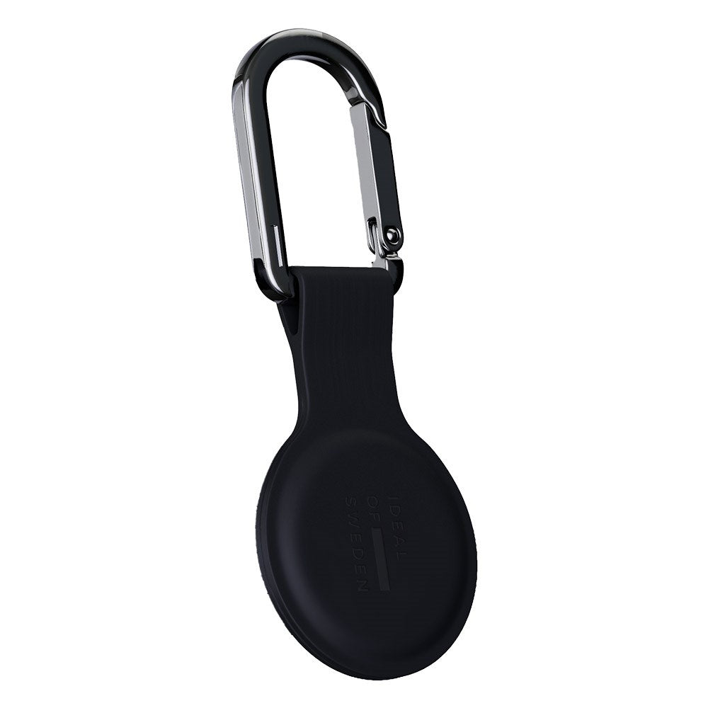 iDeal of Sweden Silicone AirTag Holder with Carabiner - Black