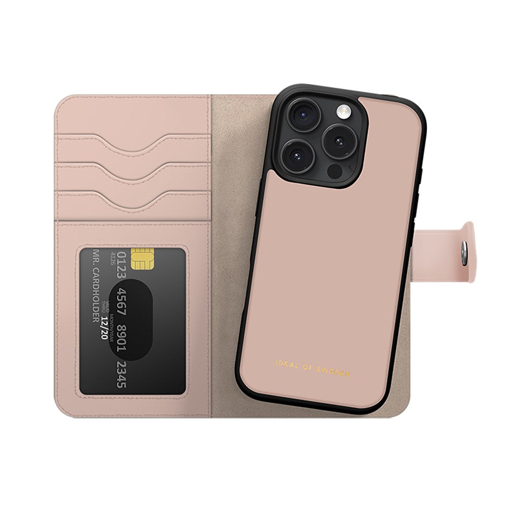 iDeal Of Sweden iPhone 16 Pro Magnet Wallet+ Case - Pink