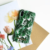 IDEAL OF SWEDEN iPhone XS Max Fashion Case Monstera Jungle