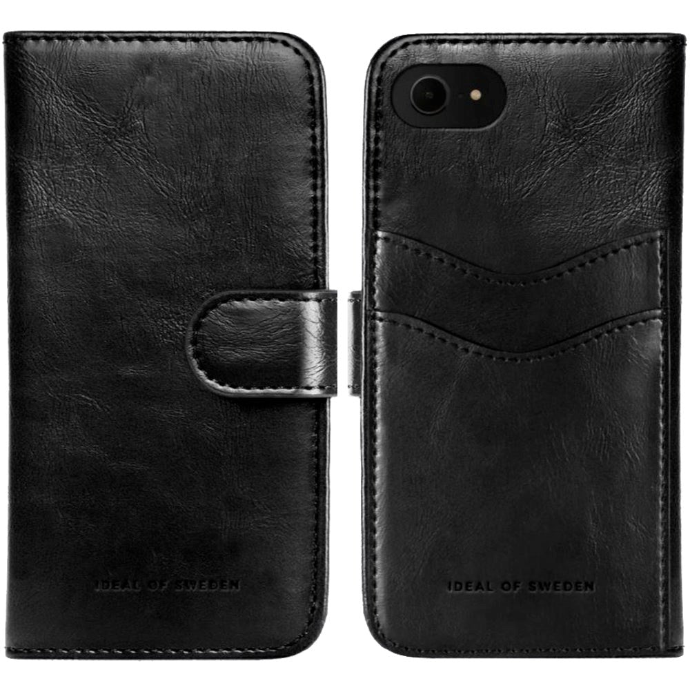 IDEAL OF SWEDEN iPhone SE (2022 / 2020) / 8 / 7 / 6 / 6S Magnet Wallet+ Case - Black