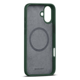 iPhone 16 Plus WOOLNUT Full Grain Leather Case - MagSafe Compatible - Green