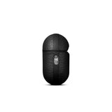 WOOLNUT Apple AirPods Pro (3rd gen.) Genuine Leather Case - Black
