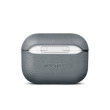 WOOLNUT Apple AirPods Pro (3rd gen.) Genuine Leather Case - Grey