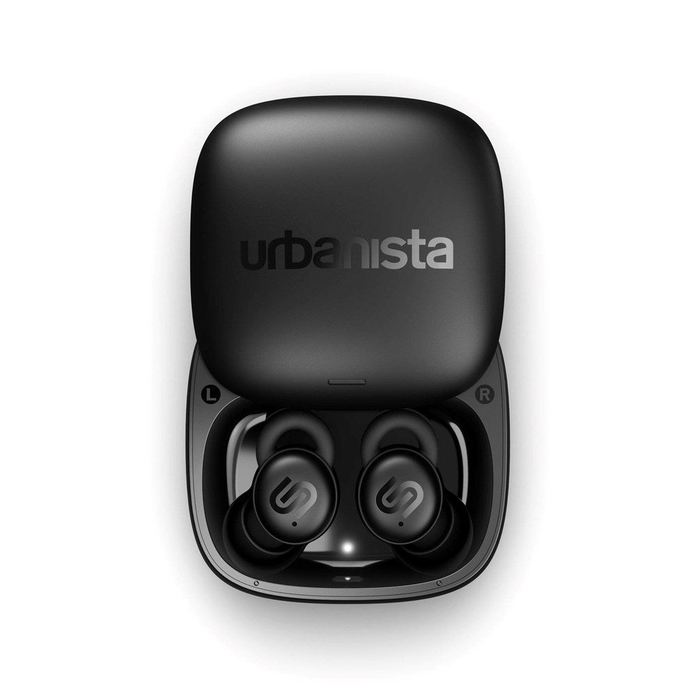 Urbanista Porto True Wireless In-Ear Headset - Sleep-Friendly Design - Midnight Black
