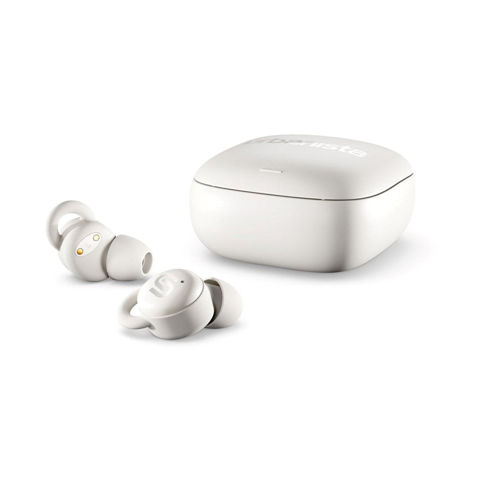 Urbanista Porto True Wireless In-Ear Headset - Sleep-Friendly Design - Cloud White