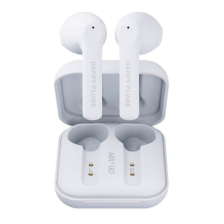 Happy Plugs Air 1 Go True Wireless Headset - In-Ear - White