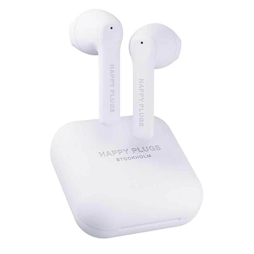 Happy Plugs Air 1 Go True Wireless Headset - In-Ear - White