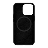 iPhone 13 Pro Key Magnetic Silicone Back Case - Antibacterial - Black