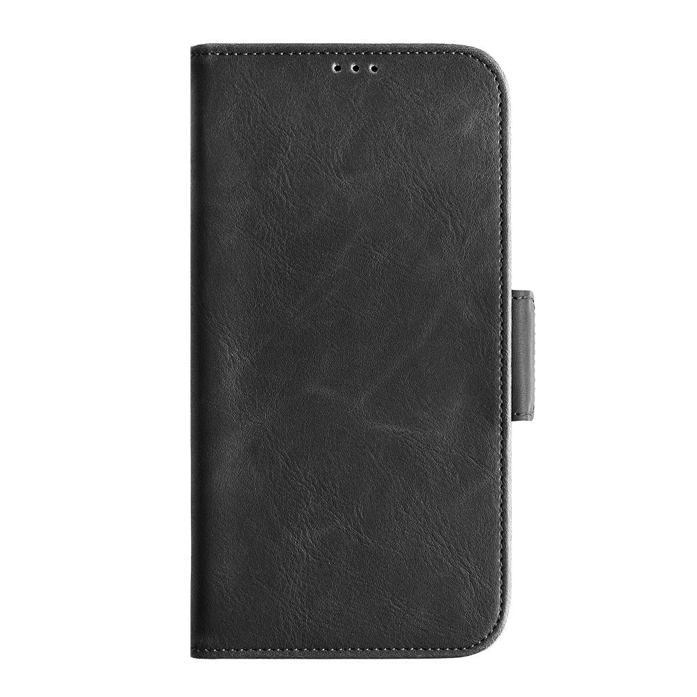 Samsung Galaxy S22 Key Nordfjord Slim Magnet Wallet PU Leather Flip Case - Black