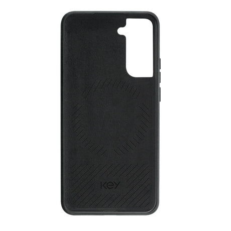 Samsung Galaxy S22 Key Magnetic Silicone Back Case - Antibacterial - Black