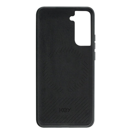 Samsung Galaxy S22 Ultra Key Magnetic Silicone Back Case - Antibacterial - Black