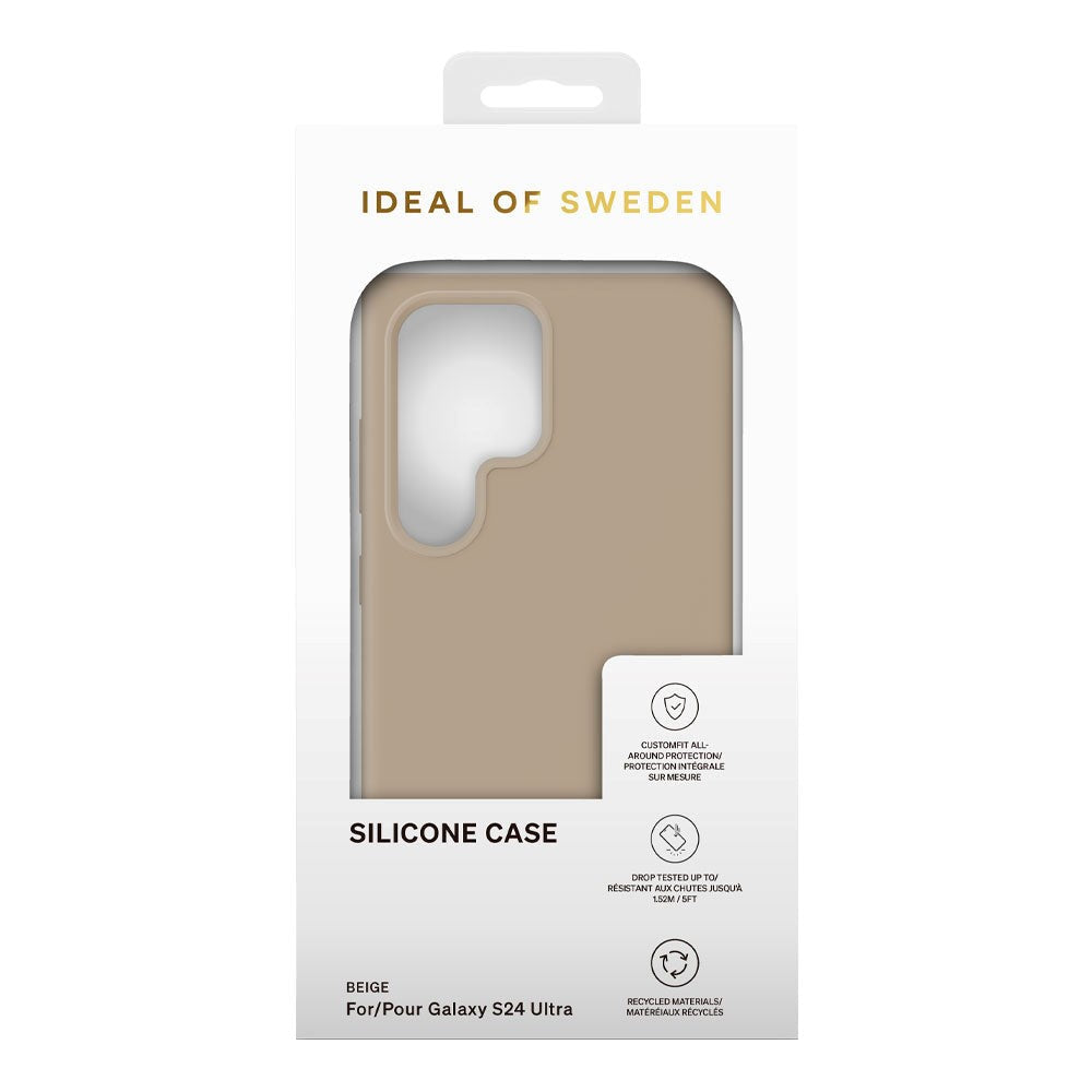 Samsung Galaxy S24 Ultra Silicone Case iDeal Of Sweden - Beige