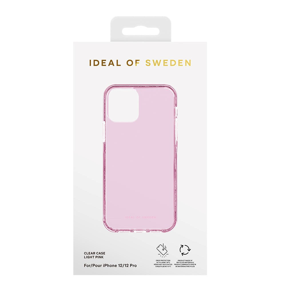 Ideal Of Sweden Clear Case for iPhone 12 / 12 Pro - Light Pink