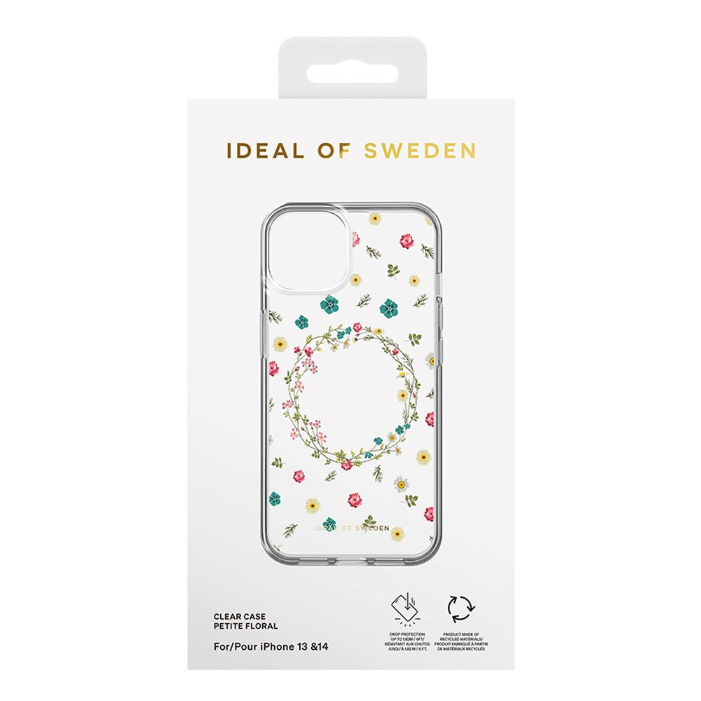 iDeal Of Sweden Clear Case for iPhone 14 / 13 - Petite Floral