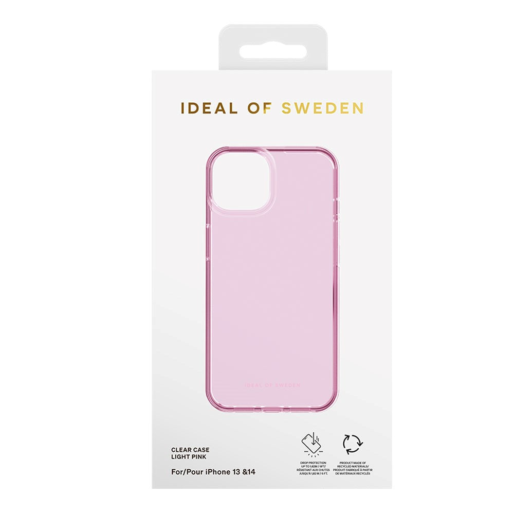 Ideal Of Sweden Clear Case for iPhone 14 / 13 - Light Pink