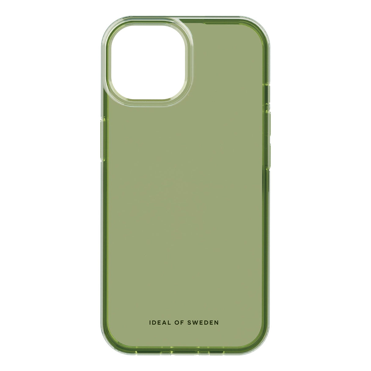 iPhone 15 iDeal Of Sweden Clear Case - Khaki