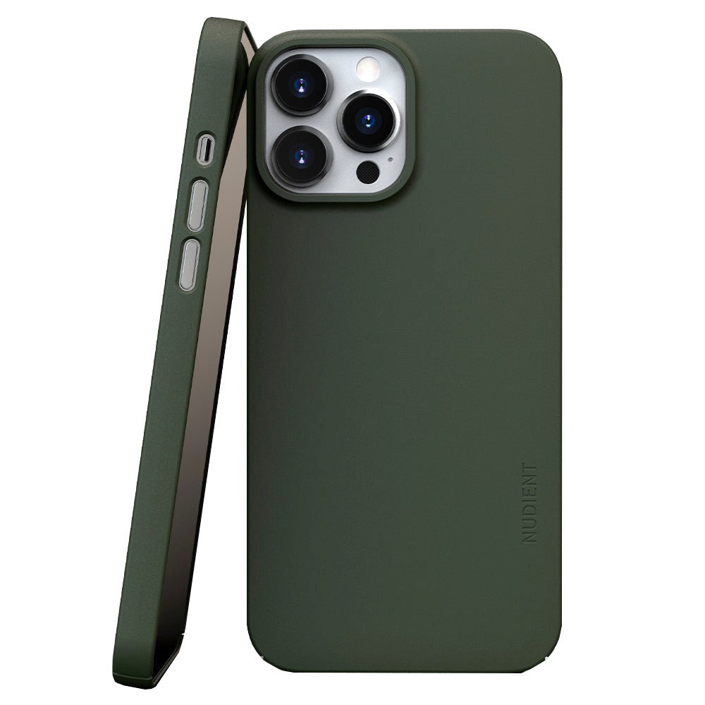 Nudient Thin Case V3 iPhone 13 Pro Max Case - Pine Green