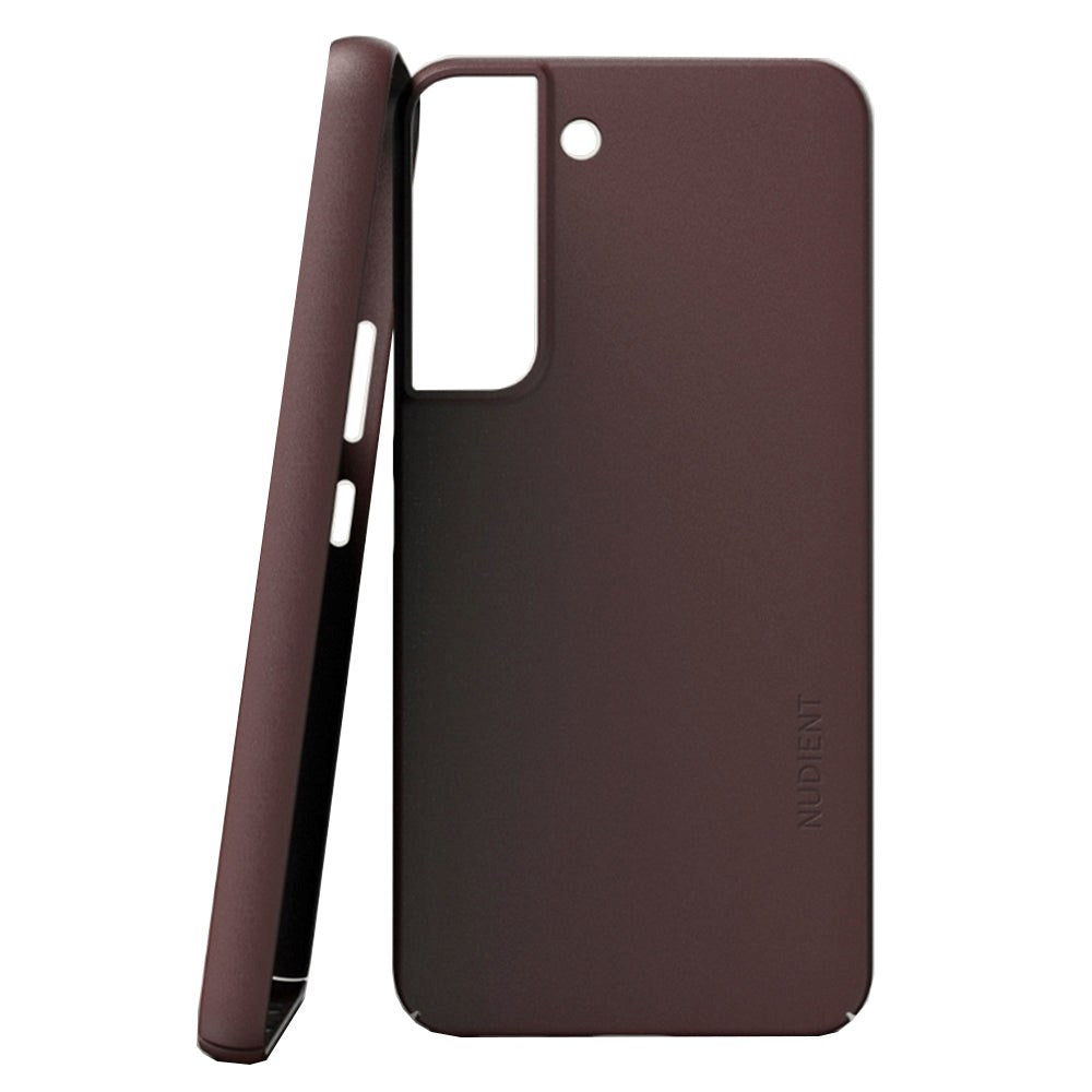 Samsung Galaxy S22 Nudient Thin Case V3 - Sangria red