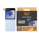 Samsung Galaxy Z Flip6 PanzerGlass PicturePerfect - Camera Protection - Platinum Strength - Transparent / Black