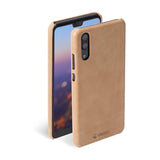 Krusell Sunne Case Huawei P20 Leather Case - Beige