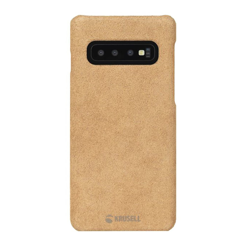 Krusell Broby Samsung Galaxy S10+ (Plus) Leather Case - Cognac