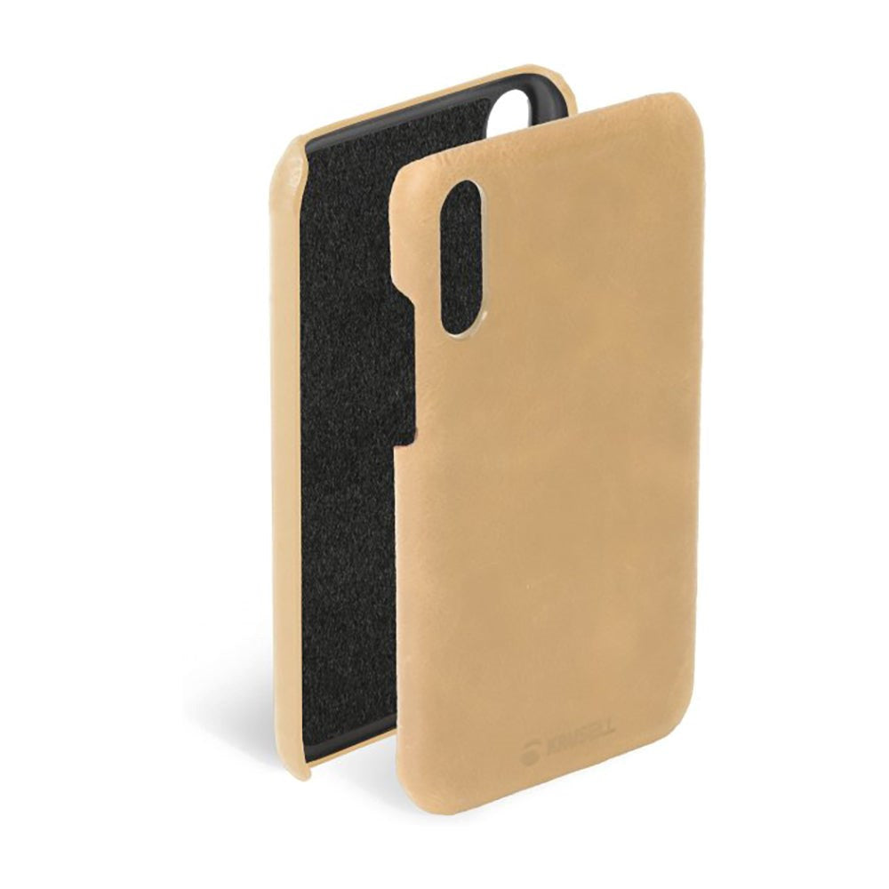 Krusell Sunne Case Huawei P30 Leather Case - Beige