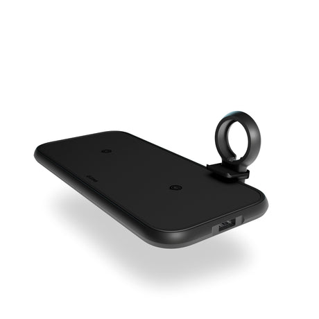 ZENS 4-in-1 Aluminium Wireless Charger 45W - Black