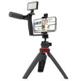 Digipower Super Star Vlogging Kit w. Stand for Smartphone w. Remote Control & Microphone - Black