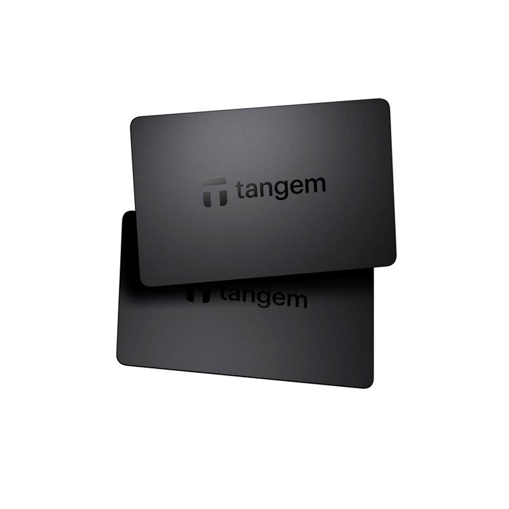 Tangem Wallet Card - 2 pcs - Black
