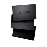 Tangem Wallet Card - 3 pcs - Black