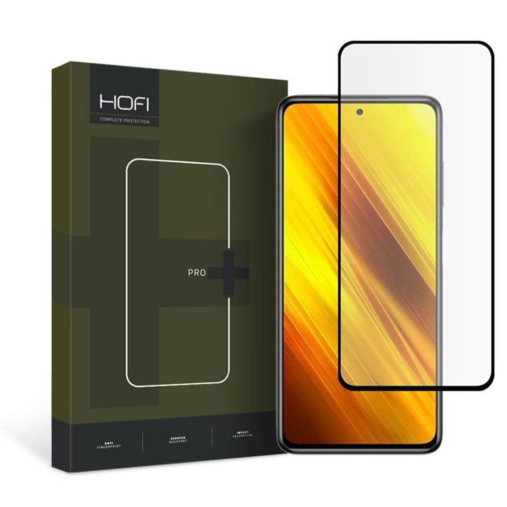 Xiaomi Poco X3 NFC / X3 Pro Hofi Full Pro + Screen Protected Tempered Glass - Case Friendly - Black Edge