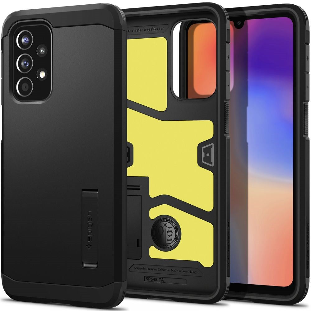 Samsung Galaxy A33 (5G) Spigen Tough Armor Case w. Kickstand - Black