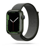 Apple Watch (42-45mm) Tech-Protect Nylon Strap - Dark Olive