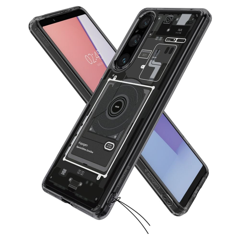 Sony Xperia 1 V Spigen Ultra Hybrid Back Case - Zero-One